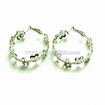 Fashion Earrings with Big Hole