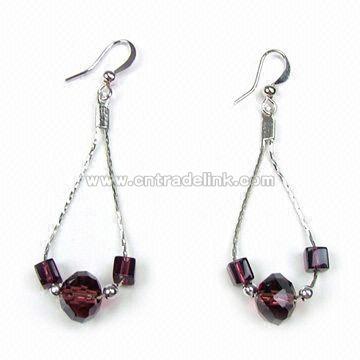 Earrings with Metal Accesories