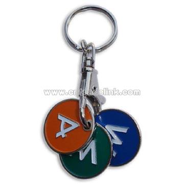 Trolley Coin KeyChain