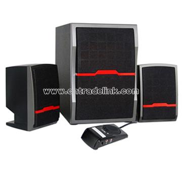 Fashionable 2.1ch Multimedia Speaker