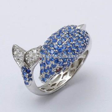 Dolphin Finger Ring