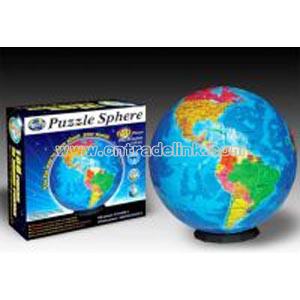 Puzzle globe