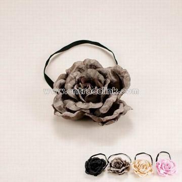 Elastic Flower Hairband