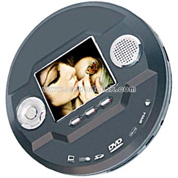 2.5"Portable DVD Player with USB and SD Card Reader