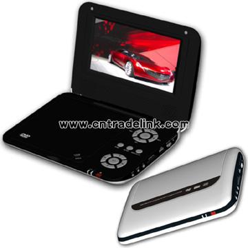 7" LCD Portable DVD Player with DVB-T, USB, Card Reader