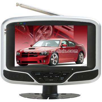 7inch Portable TV/DVB-T Built in Battery