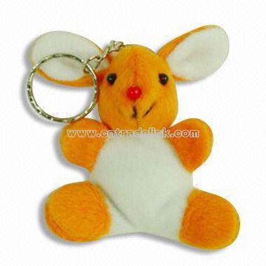 Animal Plush Keychain