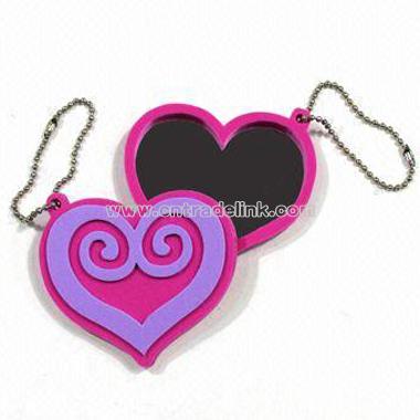 Keychain with Heart Shape