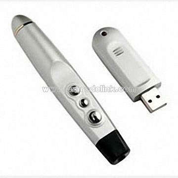 Laser Pointer with RF Technology and Wireless Presenter