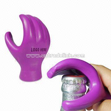 Plastic Hand Shape Bottle Opener