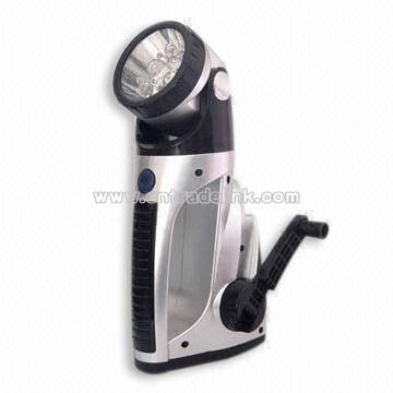 Removable Head Dynamo Led Flashlight