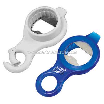 Carabiner bottle opener