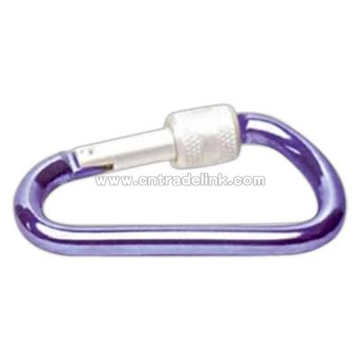 Metal belt loop carabiner