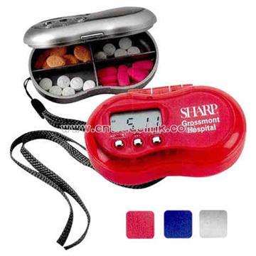 Four alarm pill box