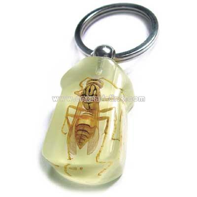 Insect Keychain-Wasp