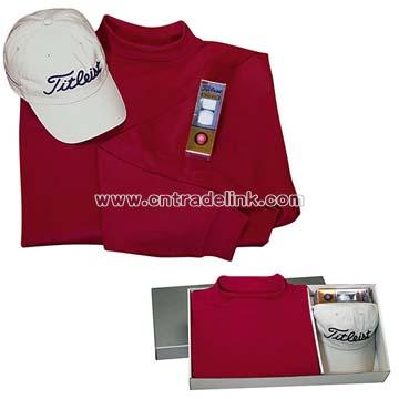 Event Kit with FJ LS Mock, Hat, Golf Balls