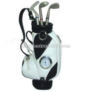 Golf gift pen holder