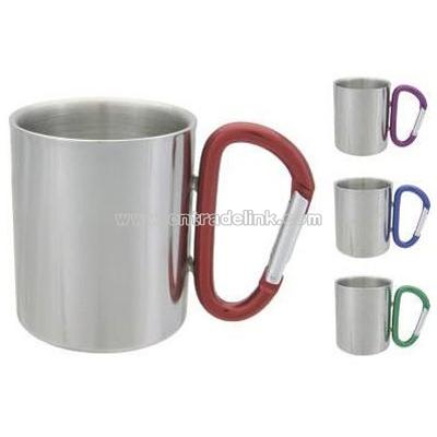 Aloe Gator Stainless Steel Carabiner Mug