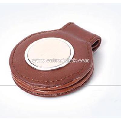 Leather Money Clip