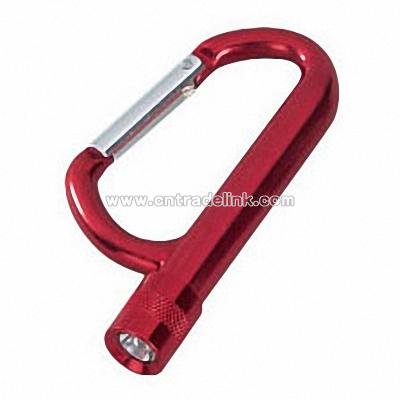 Carabiner Clasp with LED Light