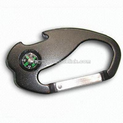 Carabiner W/Compass