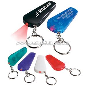 Whistle Light Key Chain