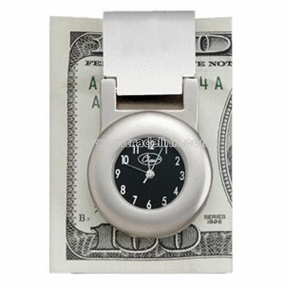 MONEY CLIP CLOCK