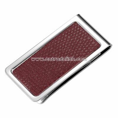 Snake Skin Pattern Money Clip