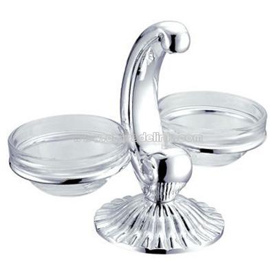 Silver Plated Ruyi-Shaped Cruet Stand