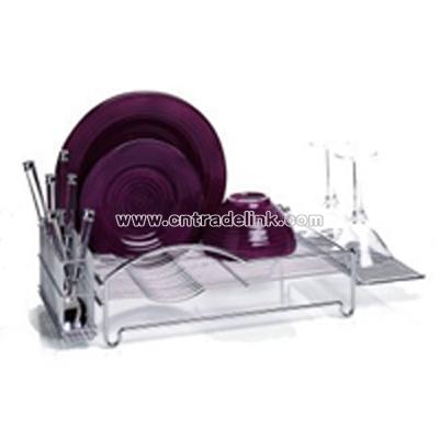 Ultra Dish Rack Set Chrome Plated