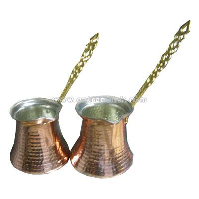 Copper Coffee Pot (Medium)