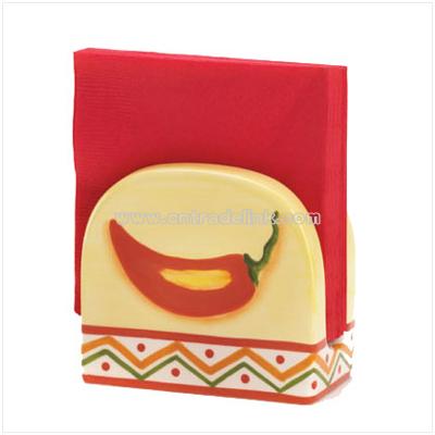 Chili Pepper Napkin Holder Only 12 left