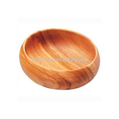 Acacia Wood 4" Individual Salad Bowl