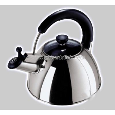 Oggi Whistling Stainless Steel 2.5-Liter Tea Kettle