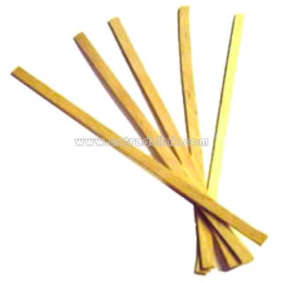 Wood Coffee Stirrers 5-1/2" Length Square End