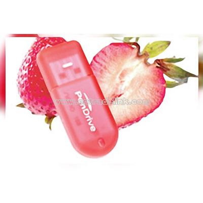 Fruity Strawberry USB Flash Drives