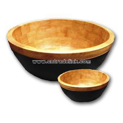 Nairobi 7" Wood Individual Salad Bowl