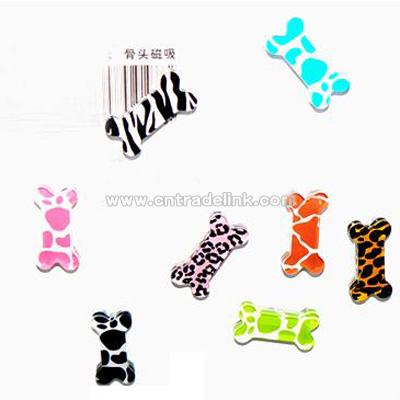 Pet Bone Bite Fridge Magnets, Memo Holder, home accessories