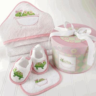 Tillie the Turtle Bath Set