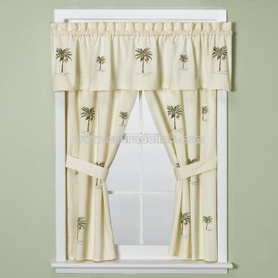 Port of Call Bathroom Window Valance