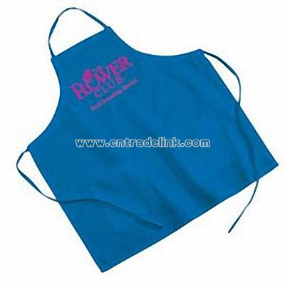 2-Pocket Poly/Cotton Twill BBQ Apron - Colored