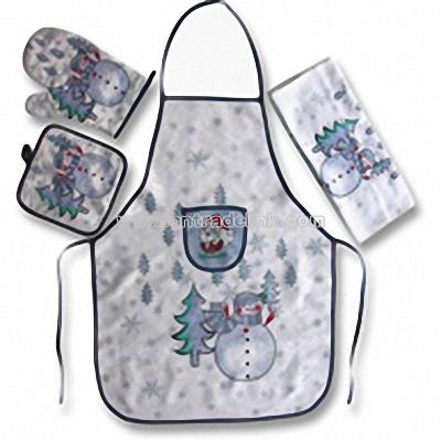 Christmas Apron Set