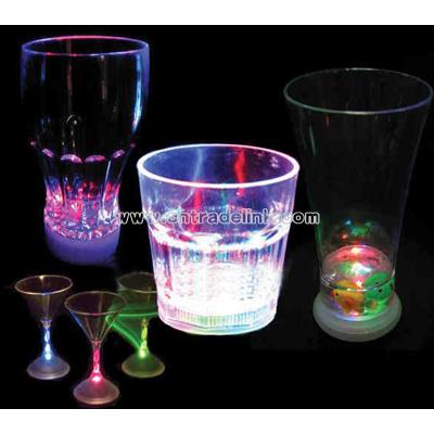 Flashing Glass Goblet