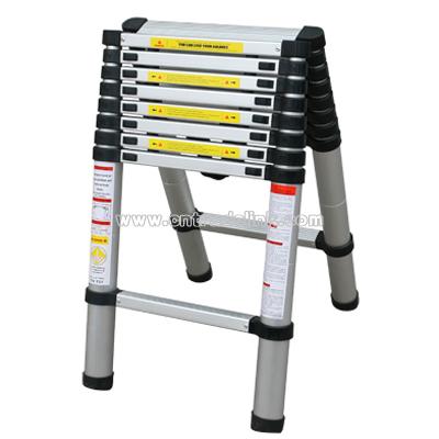 Aluminium Alloy Double Telescopic Ladder 2.6m