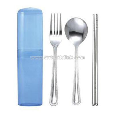 Stainless Steel Chopsticks Set