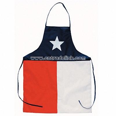 TEXAS FLAG APRON