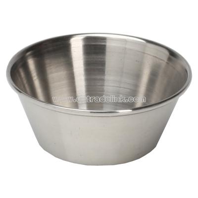 Sauce cup 1 1/2 ounce stainless steel