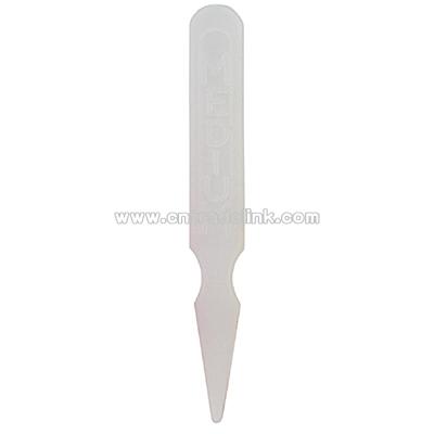 Plastic steak marker medium (white)