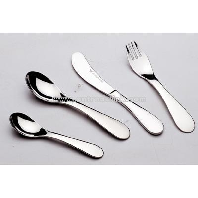 Stainless Steel Children Cutlery Set