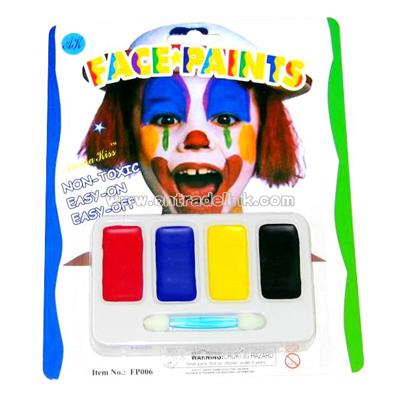 4 color Halloween Face Paint